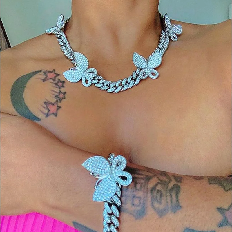 Новая мода для женщин и мужчин iced out bling CZ Мода Miami кубинская звеньевая цепочка 6Kun