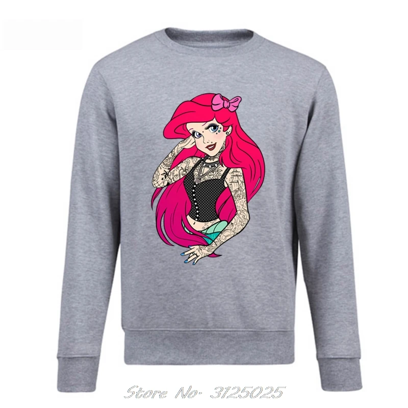 В готическом стиле симпатичная панк костюмированной вечеринки Принцесса Ариэль