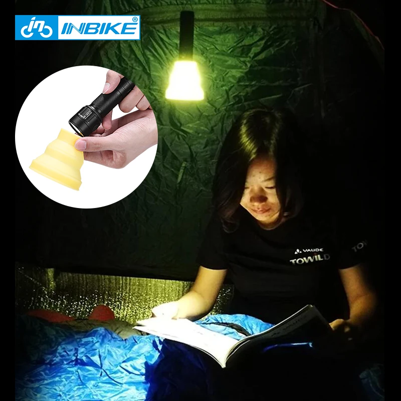 Велосипедный фонарь INBIKE ультраярсветильник передний светодиодный 1000 лм зарядка