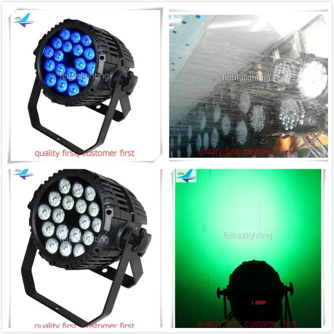 Китай высокая мощность алюминиевый светодиод par 15 Вт дискотека шоу Par 18x15 rgbwa
