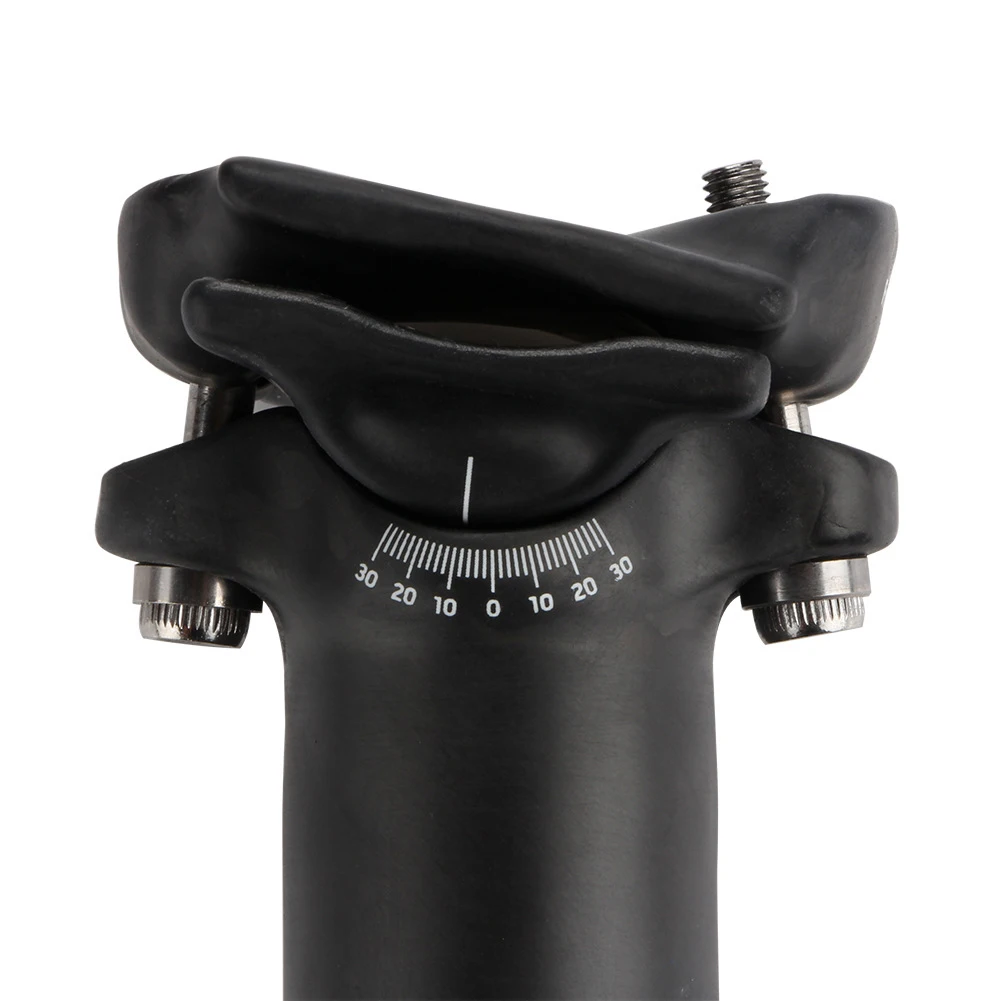 

Ultra-Light Carbon SeatPost 27.2mm/31.6mm Carbon Fiber Bike Seatpost Suitable for Most Bicycle Mountain Bike Road Bike MTB