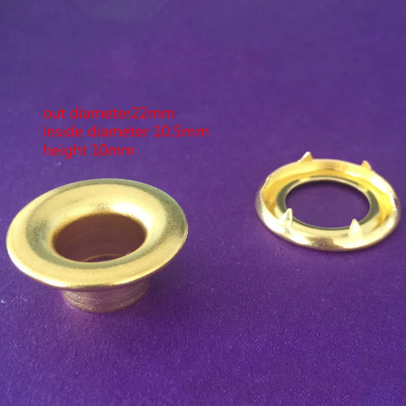 Латунные заклепки набор инструментов для установки люверсов тканевая кожа сумка