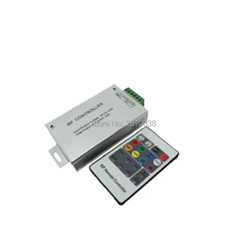 3 шт./партия беспроводной 20 кнопочный RGB led контроллер алюминиевый корпус rgb DC12 24V 3H