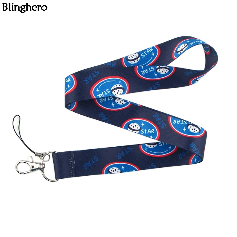 

Blinghero Planet Lanyard Cool Keys Hang Rope Mobile Phone Neck Straps ID Badge Holder Hang Ropes Lanyards for Cool Guys BH0291