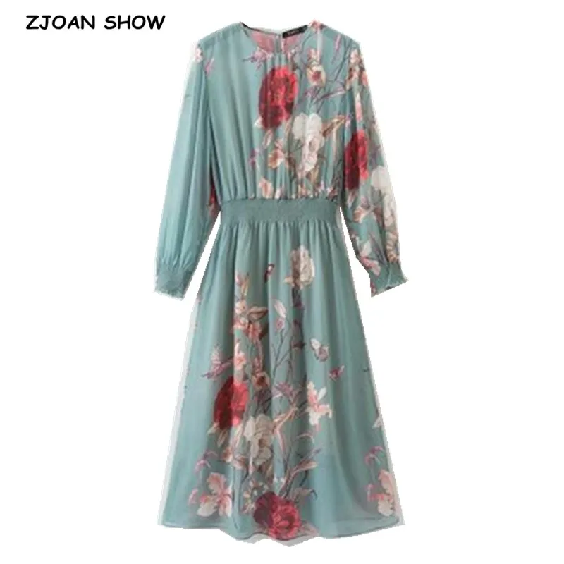 В морском стиле 2 шт. 1 комплект Платье с цветочным принтом Новинка 2017 года женские