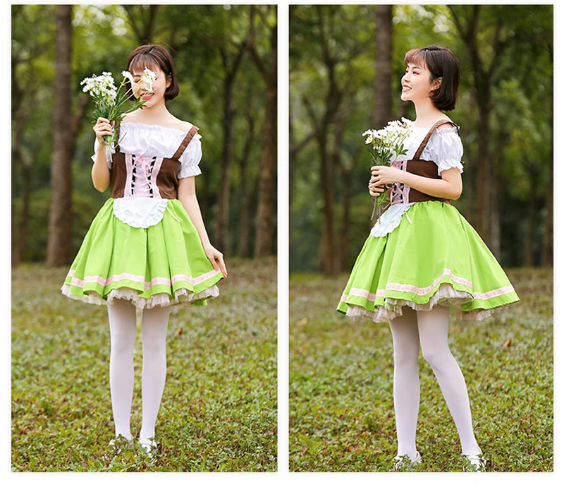 2021 костюм для немецкого фестиваля Октоберфест трава поставками экологичных