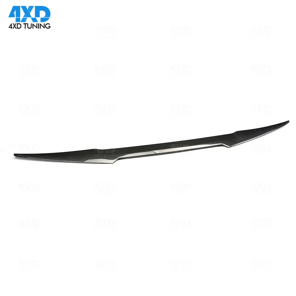 Задний спойлер в стиле M4 для BMW E46 Sedan задний бампер из углеродного волокна