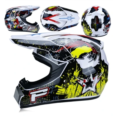 14 Мотоциклетный шлем детский шлем для мотокросса внедорожный шлем ATV Dirt bike горные MTB DH гоночный шлем кросс шлем capacetes - Цвет: 14