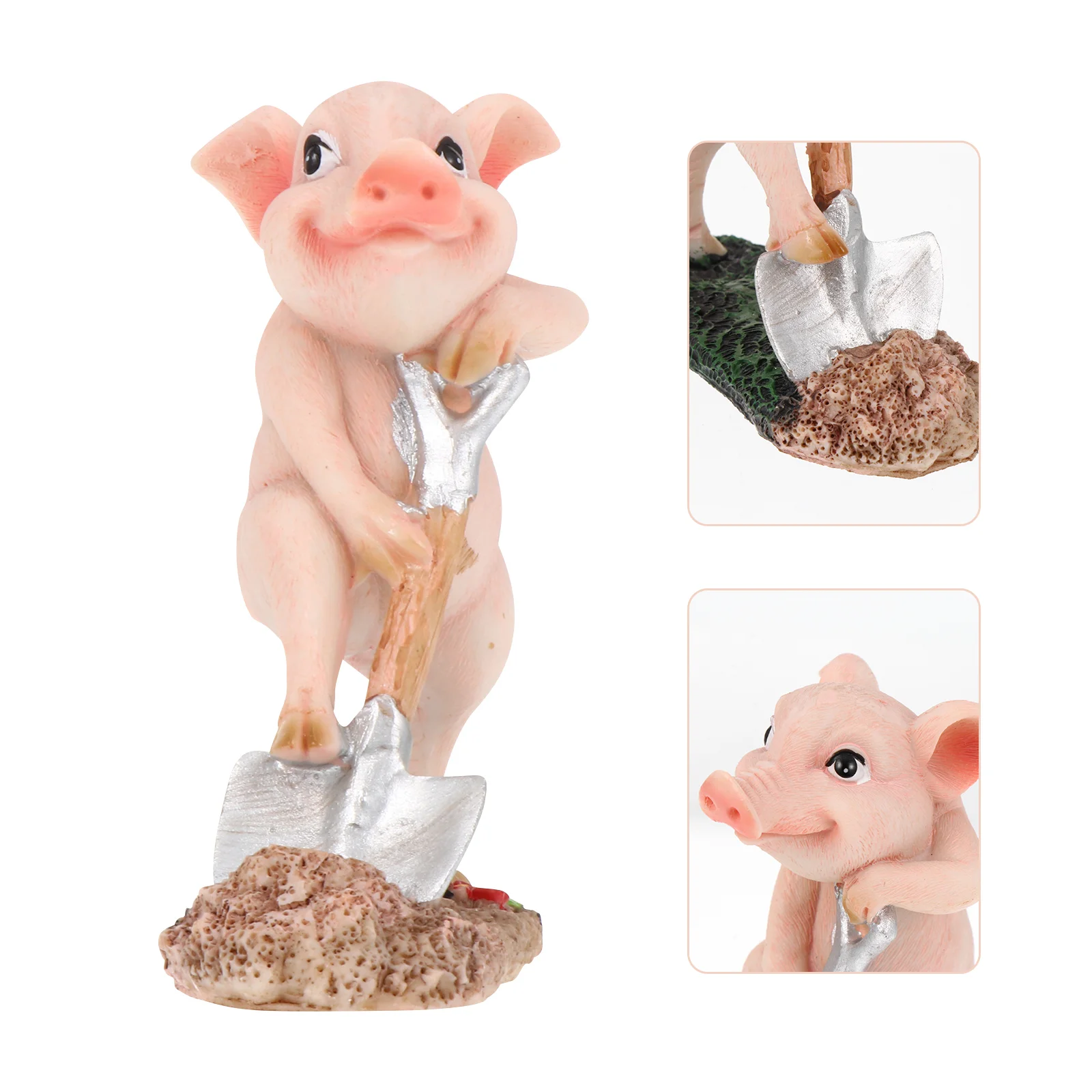 

Милая свинка настольное украшение свинка модель украшение микро Ландшафтный Декор