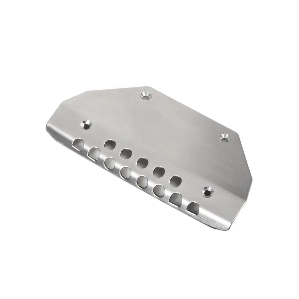 Нержавеющая сталь TRX4 Передняя шасси Броня защитная пластина для 1/10 RC Гусеничный