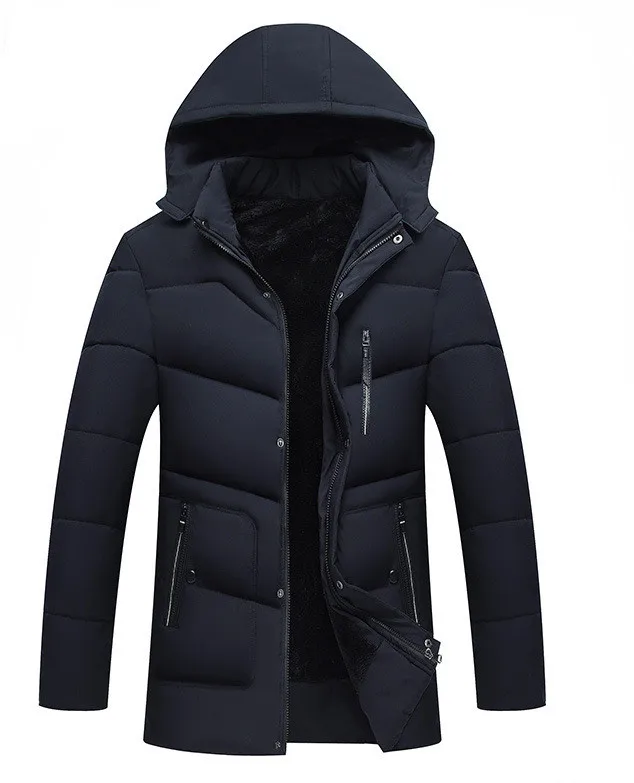 MRMT 2022 брендовая мужская одежда с хлопковой подкладкой, теплое пальто для мужчин, внешняя одежда, однотонная одежда от AliExpress RU&CIS NEW