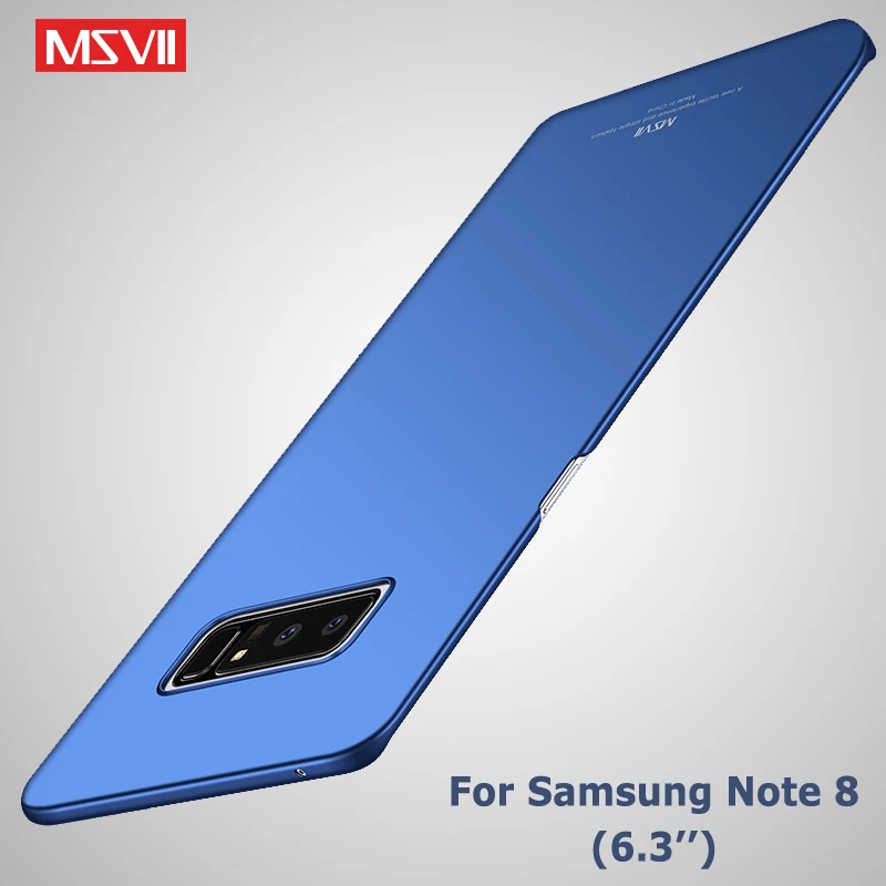 Чехол MSVII для Samsung Galaxy Note 8 тонкий чехол Жесткий из поликарбоната Note8 чехлы 6 3 дюйма