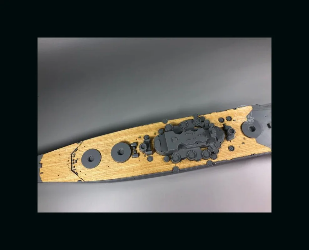 Деревянная колода масштаба 1/350 для японского батарейного корабля Tamiya 78031 модель