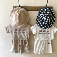 baby clothing sets newborns white jumpsuit bodysuit children topsshorts outfits boys girls sports suits baby coming home outfit