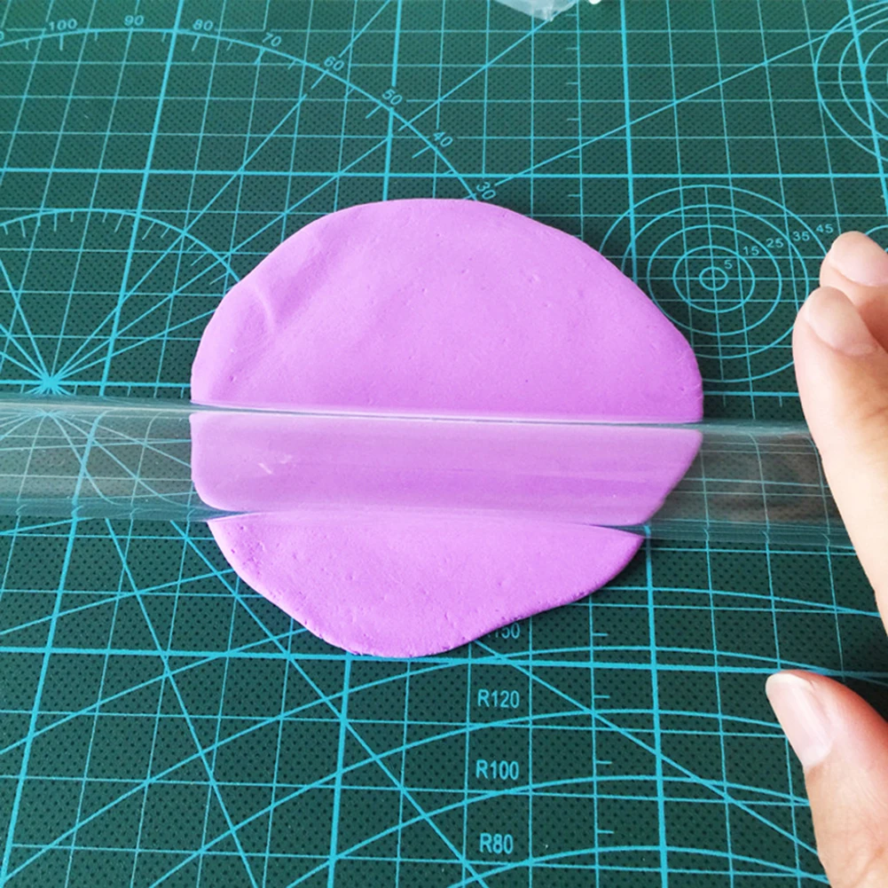 Прочный Sculpey Полимерная глина DIY Ремесло литье прокатки акриловые прозрачные