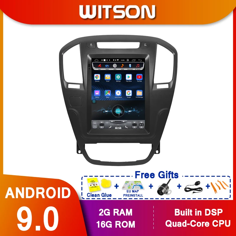 WITSON Android 9 0 вертикальный экран Автомобильный мультимедийный tesla GPS навигатор
