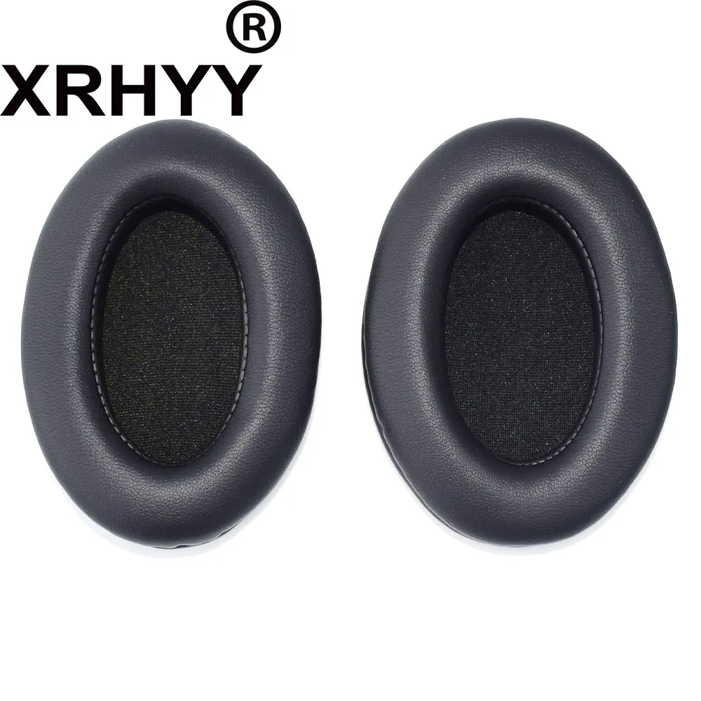 Черные амбушюры XRHYY 1 пара кожаные поролоновая накладка запасные части для