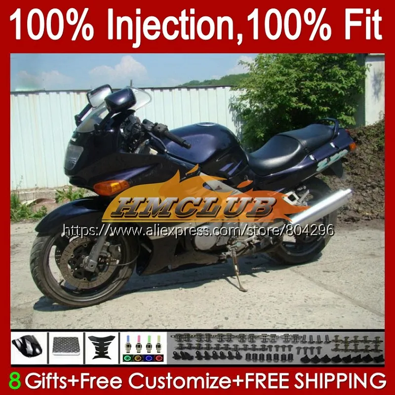 

Инъекция для KAWASAKI ZZR400 ZZR 400 В наличии ЧЕРНЫЙ 93 95 96 97 98 99 55No.19 ZZR-400 2001 2002 2003 2004 2005 2006 2007 обтекатель