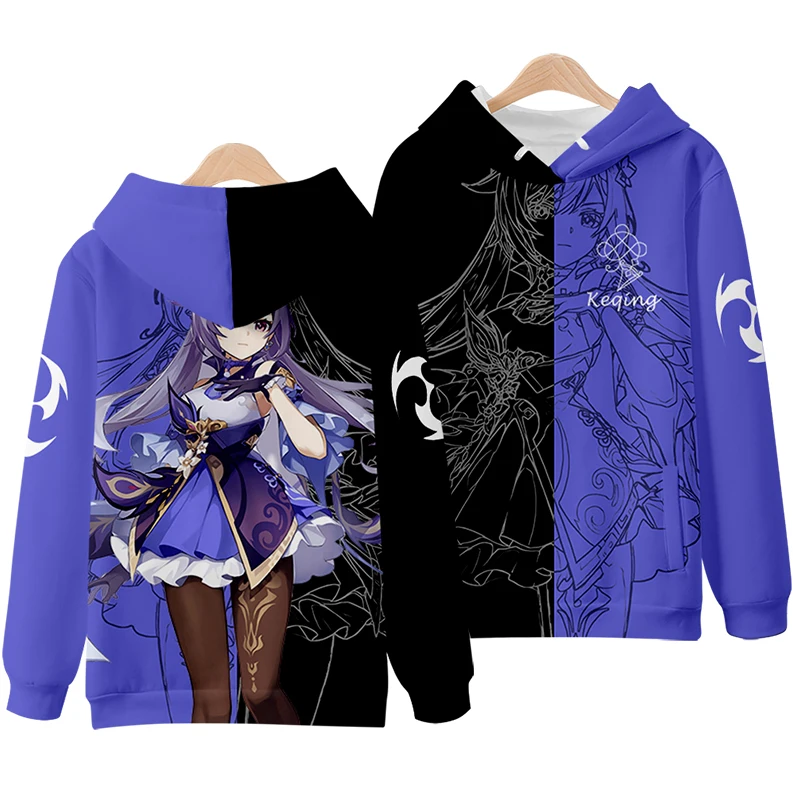 

2020 Game Genshin Impact 3D Print Fashion Hoodie Sweatshirts Pullover Men/Women Harajuku Autumn Winter Tracksuit Clothes