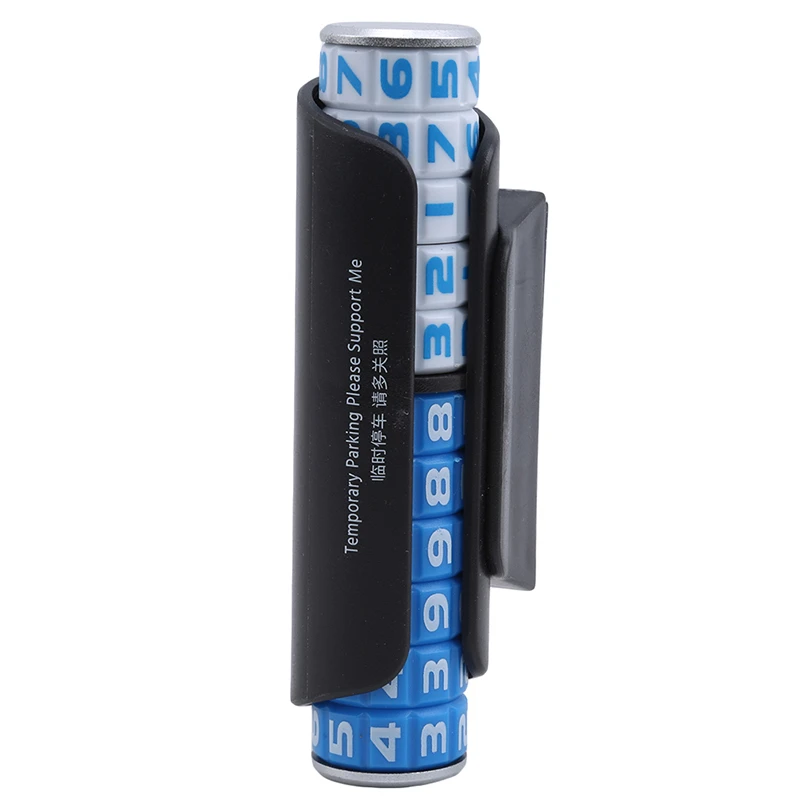 Автомобиль Временная парковочная карта алюминиевый номер телефона знак