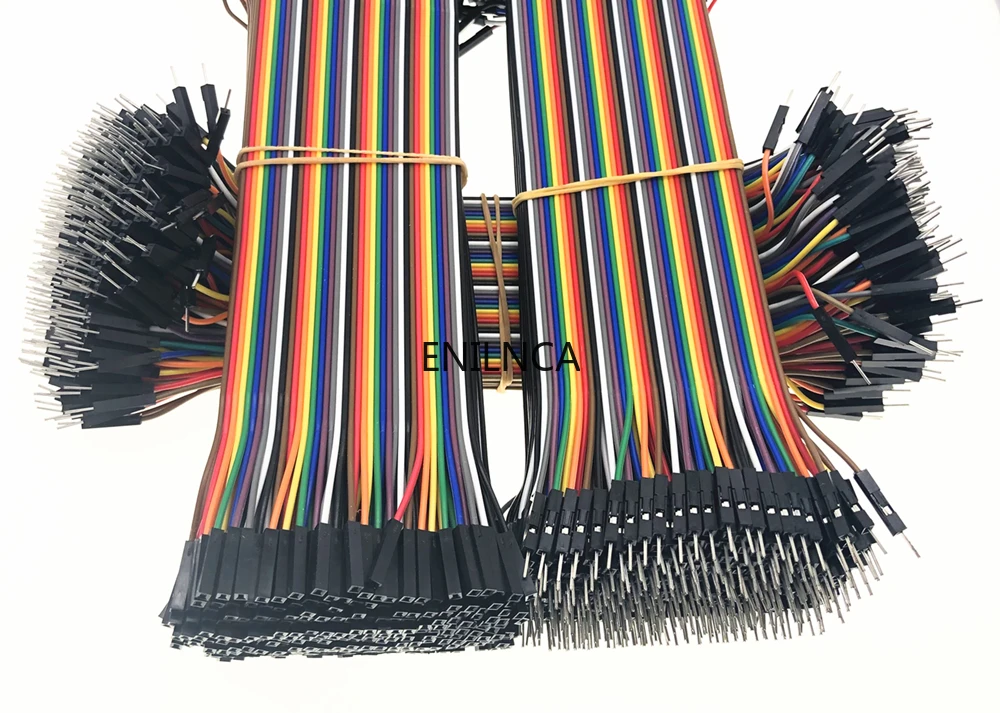 Перемычка Dupont для Arduino 40 120 шт. 10 см 20 контактный разъем штырь гнездо и