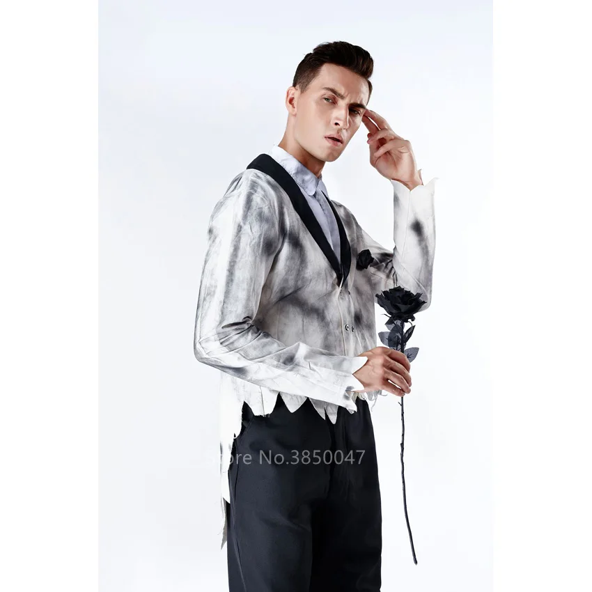 Костюм пирата на Хэллоуин для косплея кровавая женщина призрак вампира невесты