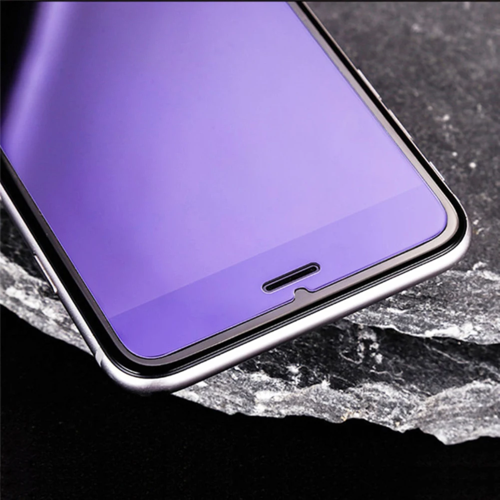 Защита экрана из закаленного стекла Anti bluelight для iPhone 7/8 Plus/XR/XS Max|Защитные стёкла и