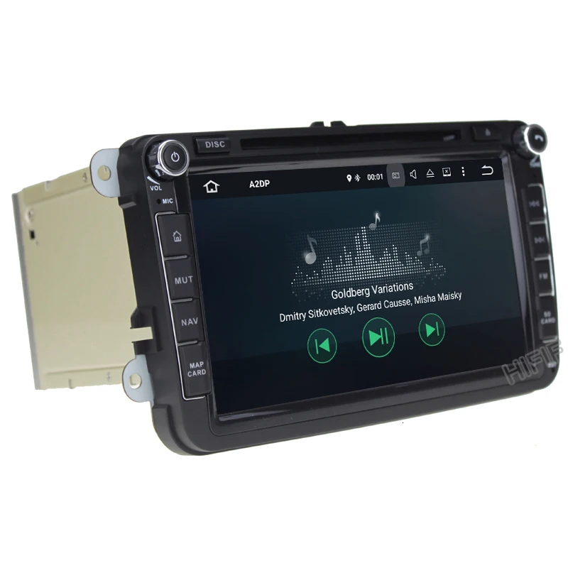 Автомобильный DVD плеер PX6 6 ядер 4 Гб + 64 ГБ 8 дюймов IPS 2din Android 10 для VW Passat CC Polo GOLF 5 Touran