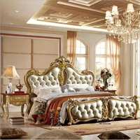 high quality bed 2 people fashion european french carved bedside 1 8 m bed p10052