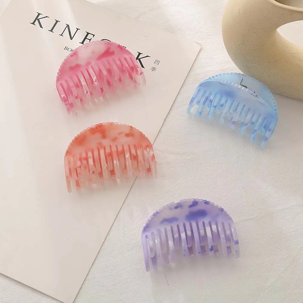 

Новинка 2021, японский и южнокорейский головной убор, большая заколка для волос, цветная акриловая заколка для волос для девушек, аксессуары