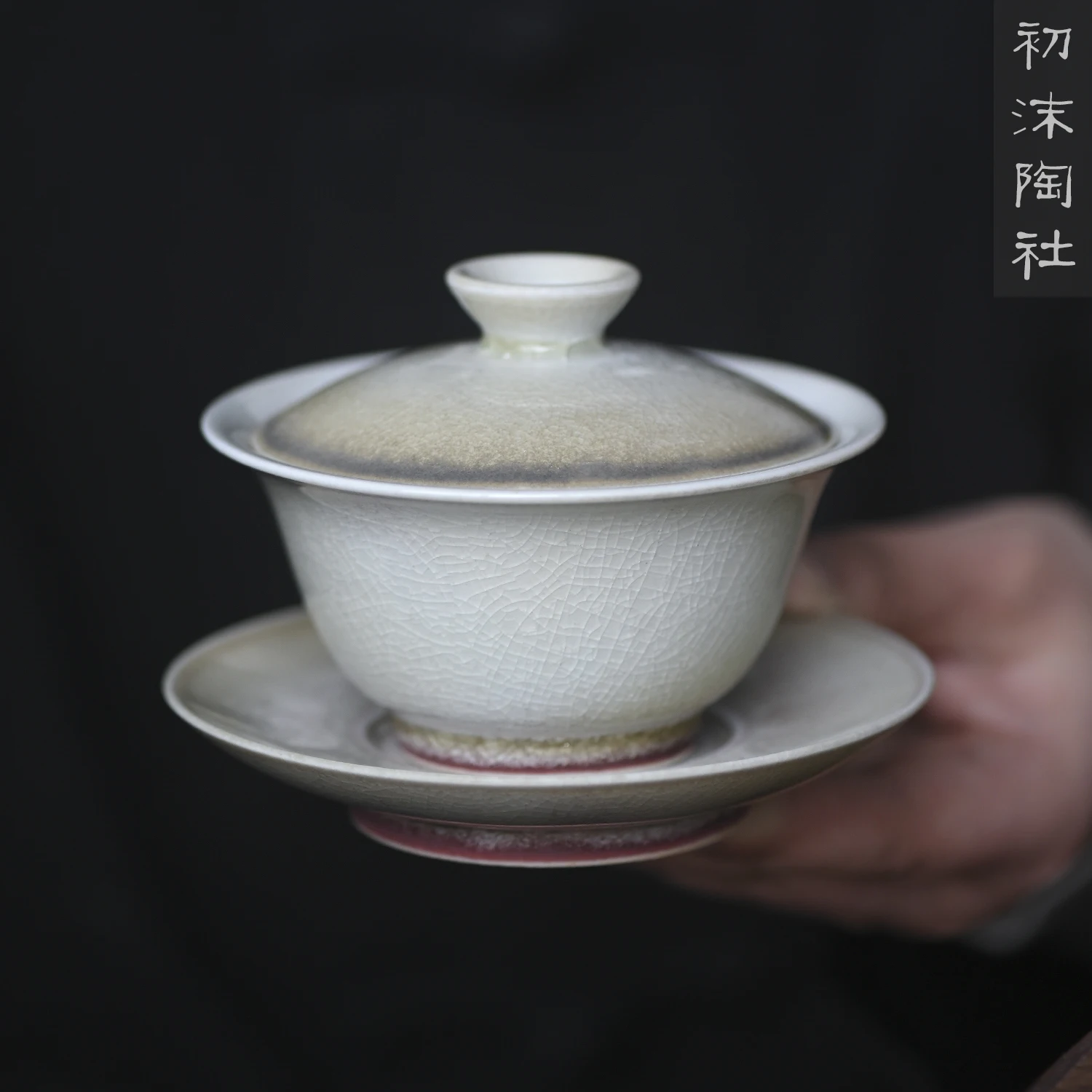 

Глазурь с трещинами по льду, Керамика ручной работы, чашка санкai, чайная чашка, печь превращается в Обычный Желтый, открытая кусочка, чайный ...