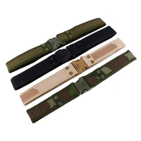 military outdoor waist belt combat army tactical use for men wear garment 600d oxford widen belt with buckle opening