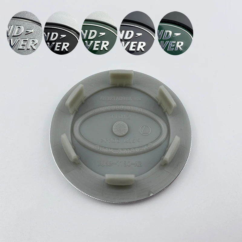 Колпачки на ступицы колеса зеленые колпачки с логотипом Land Rover RANGE ROVER LR2 LR3 LR4 LAND Sport