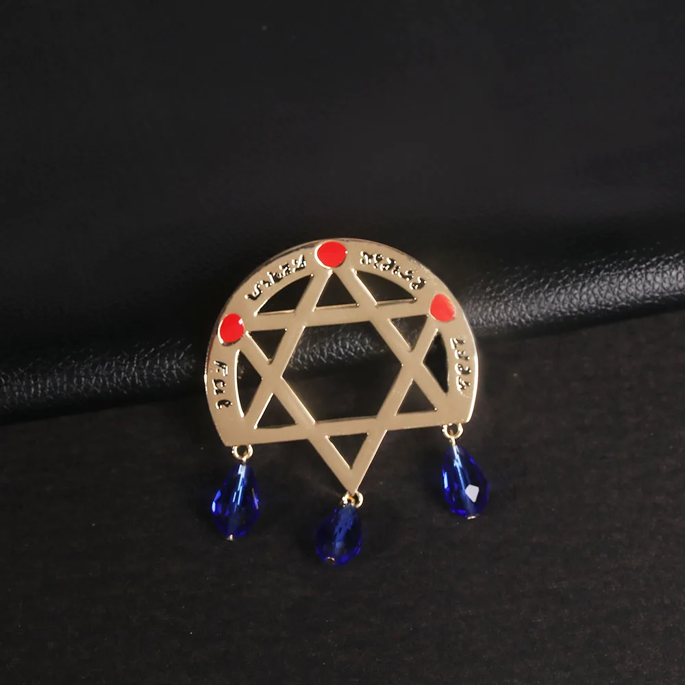 Брошь в виде ведьмы из путешествия элаина металлический значок коллекция