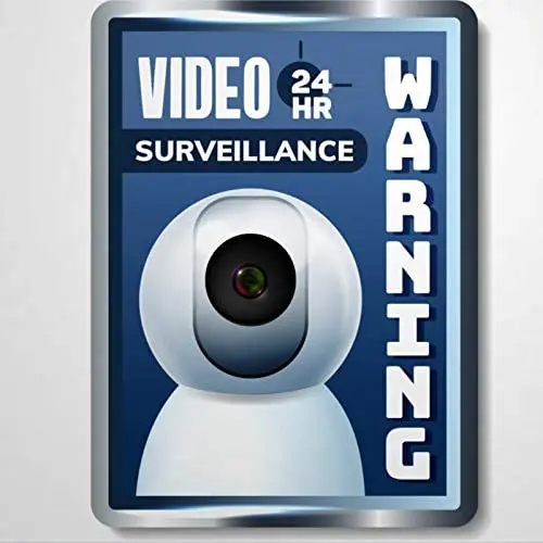 

Caution Protect CCTV nameplates Warning Signs Metal Sign