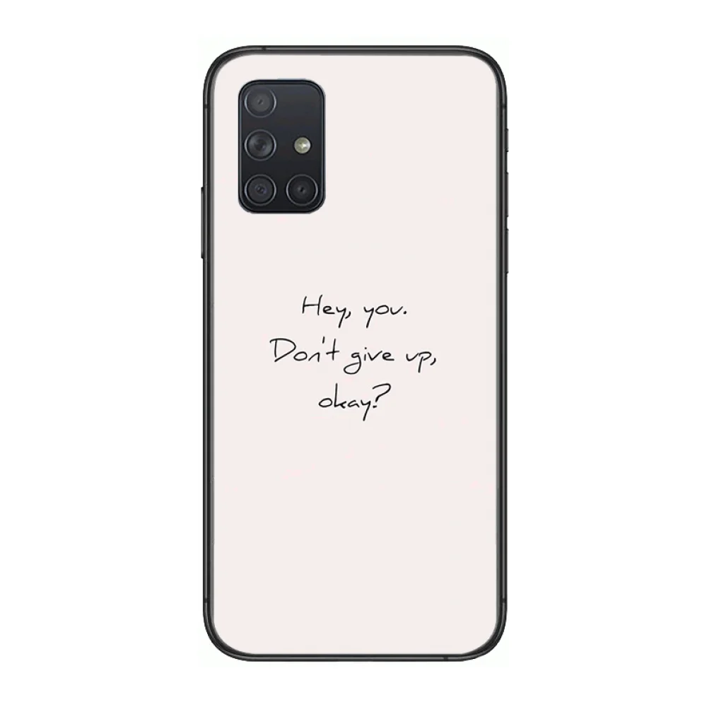 

Frosting Shockproof Senior Phone Case Hull For Samsung Galaxy A 50 51 20 71 70 40 30 10 E 4G 5G S Black Shell Art Cell Cover