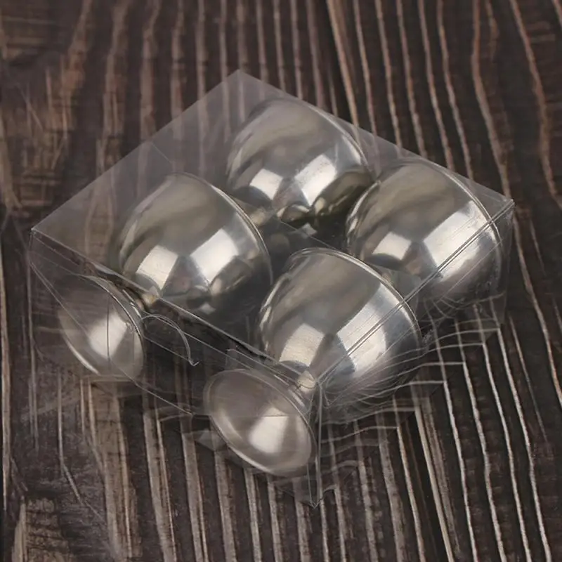 1/4 шт. нержавеющая сталь мягкие вареные чашки для яиц держатель Настольная чашка