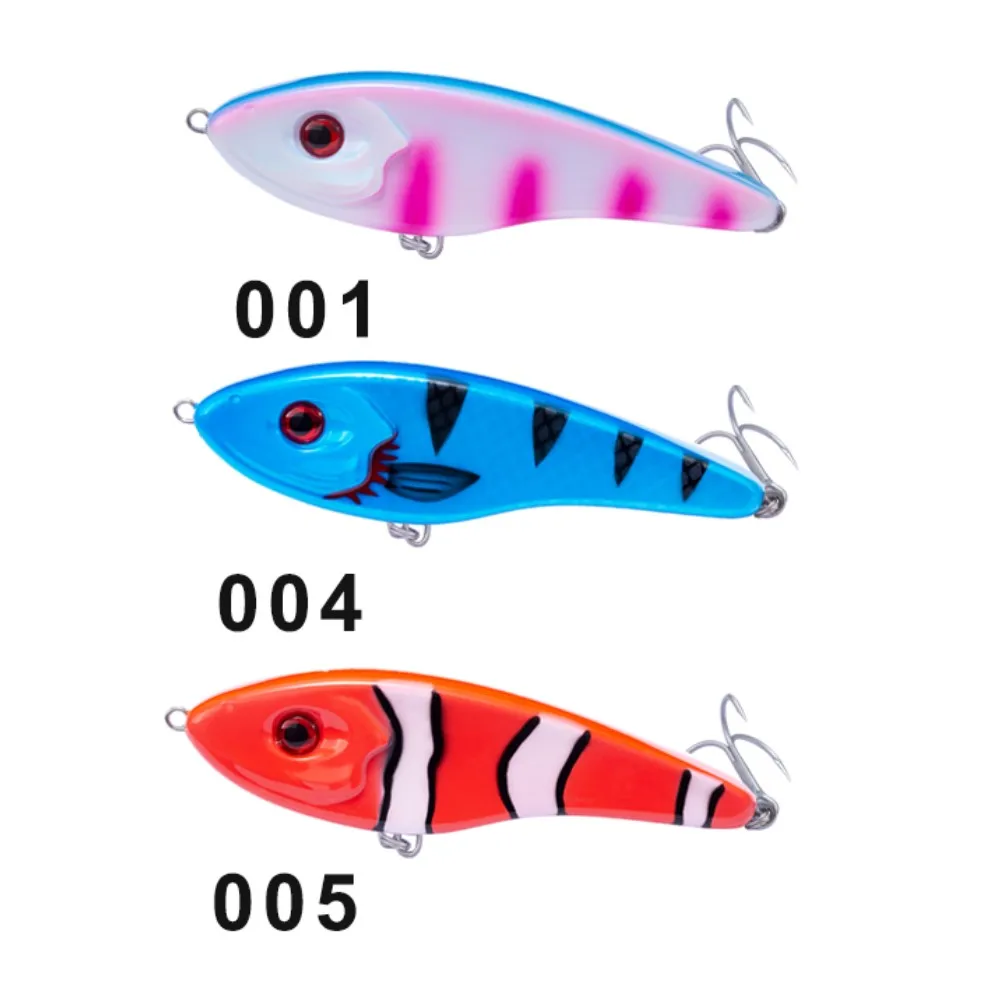 one per color Hunthouse Jerkbait Мускусная приманка для ловли щуки, рыбацкие приманки VIB, крючки, медленно тонущие воблеры для щуки, Pesca Leurre jerkbaits - Цвет: one per color