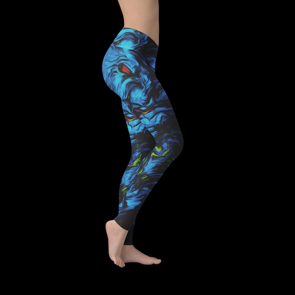 2019 летние сексуальные леггинсы из полиэстера с принтом|Легинсы| |