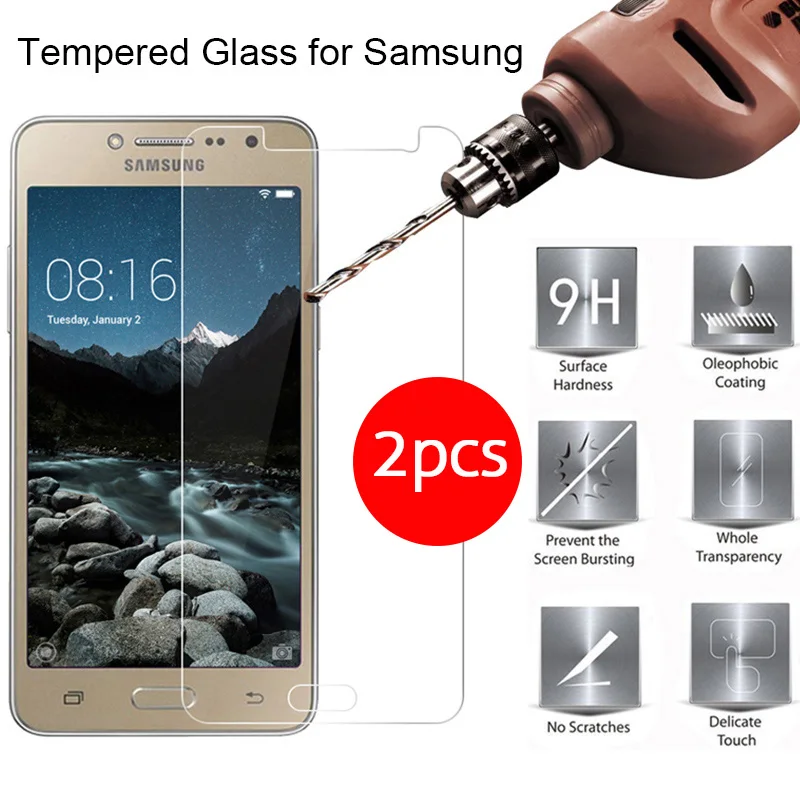 2.5D твердое Закаленное стекло пленка для Samsung Galaxy J3 J5 2016 2017 J2 J7 Prime Защитные пленки J4
