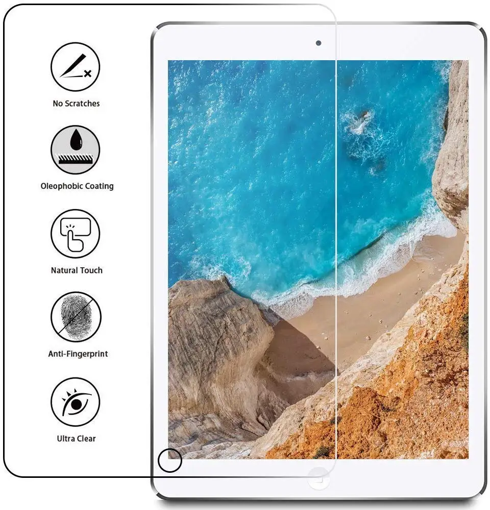 Glass only (no case) Для iPad 3 Чехол A1416 A1430 A1403 легкий чехол для iPad 2/3/4 retina дисплей полупрозрачный, с глазурью задняя оболочка Авто Режим сна/Пробуждение - Цвет: Glass only (no case)