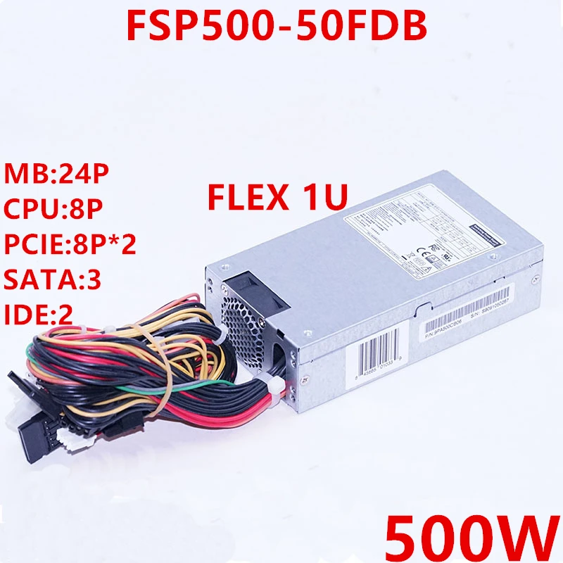Новый оригинальный блок питания для FSP FLEX Small 1U 500W FSP500 50FDB|Блоки компьютеров| |