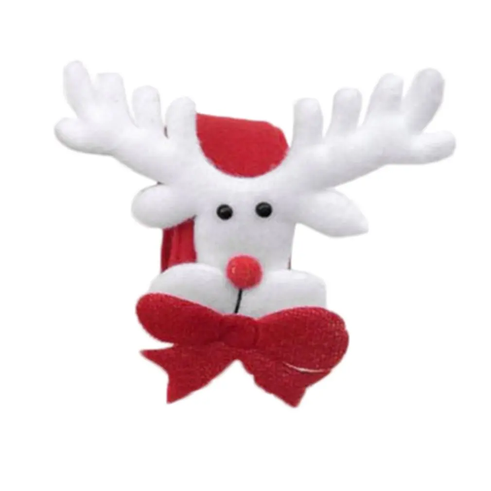 2 шт. светящийся браслет с мультяшным рисунком Санта Клауса медведя кролика