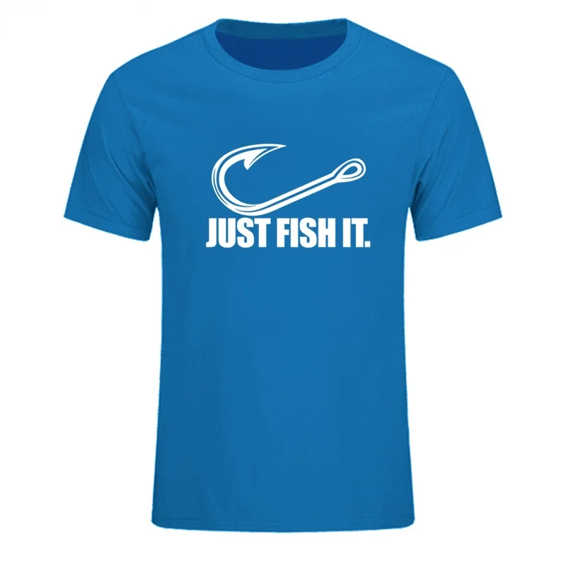 

Cool Summer T-shirt Funny Fishinger Carp Fish Fisherman T Shirt Men Short Sleeve Cotton T-shirts Man Hip Hop