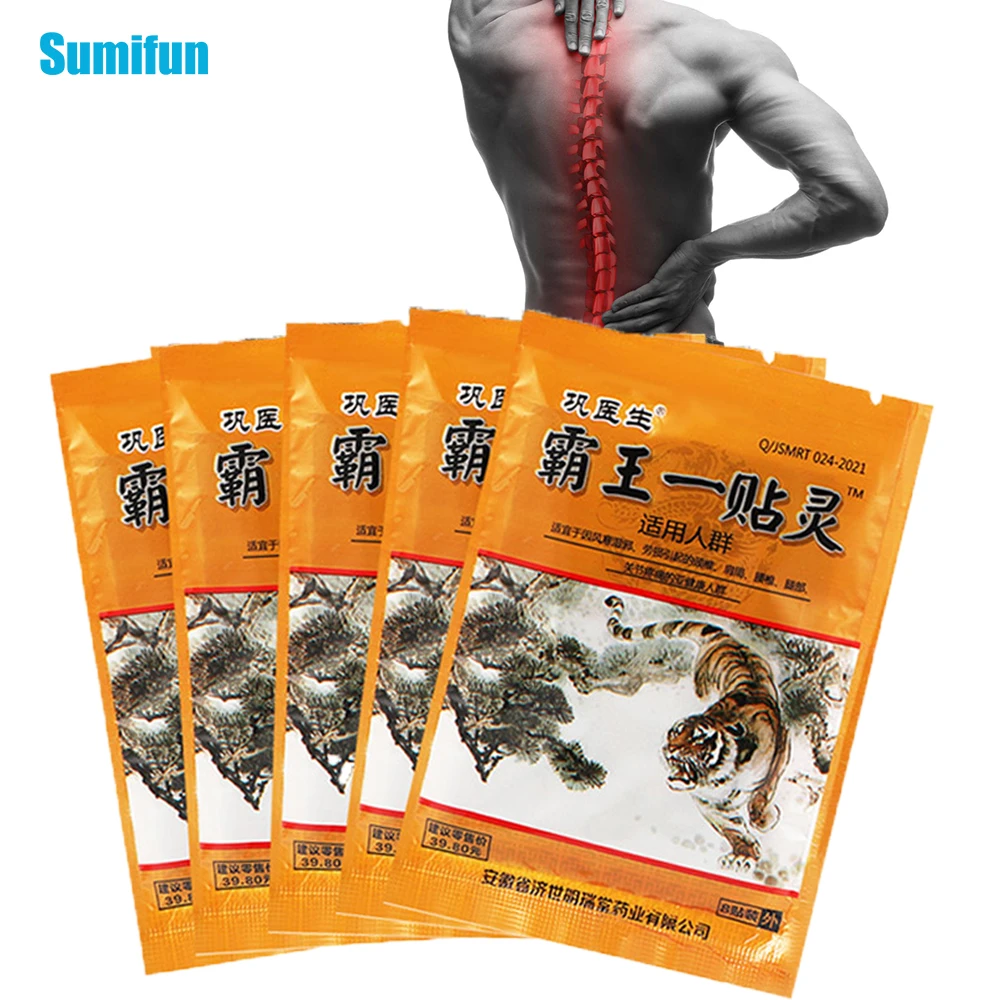 

40 Pcs Tiger Balm Pain Relief Medical Plaster Pain Patch for Joint Back Knee Rheumatism Arthritis Pain Relief Balm Sticker