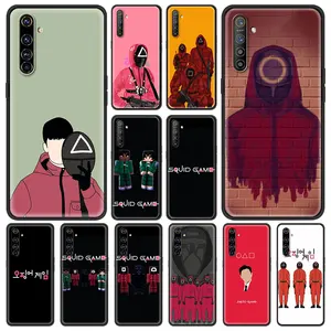 Squid Game TV Show Shockproof Case For Realme C3 8 Pro Bag Fundas
Silicone Soft TPU Back Cover For Realme 6 7 Pro C21 Shell Bag