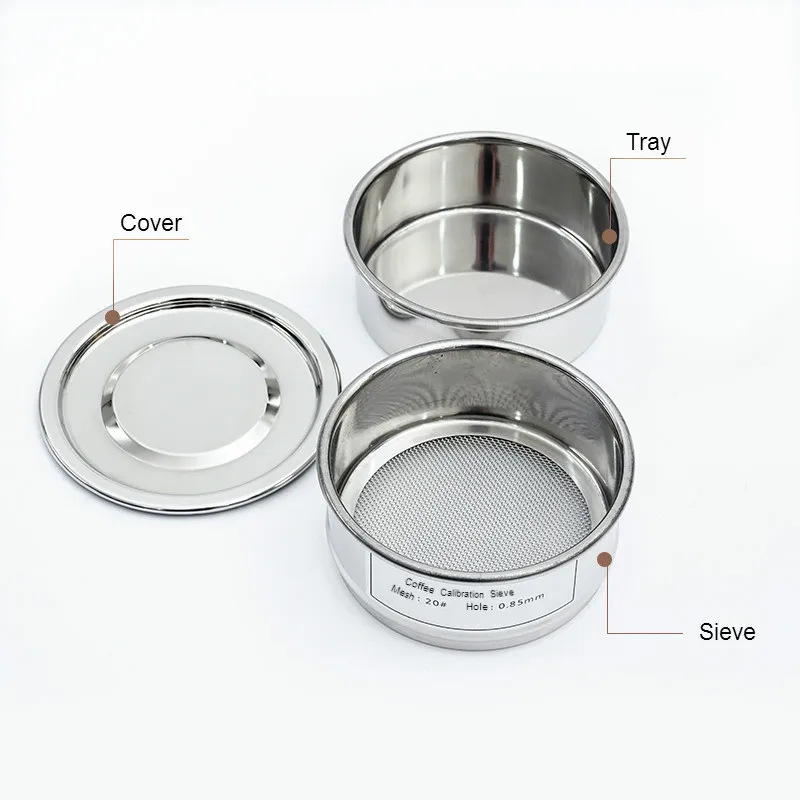 Кофейное калибровочное сито кофейные зерна шлифовальный фильтр диаметр сетки 10