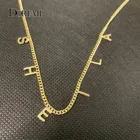 DOREMI кубинский Чиань ожерелье с именем на заказ ожерелье, ювелирные изделия на заказ ожерелье, индивидуальный подарок для нее