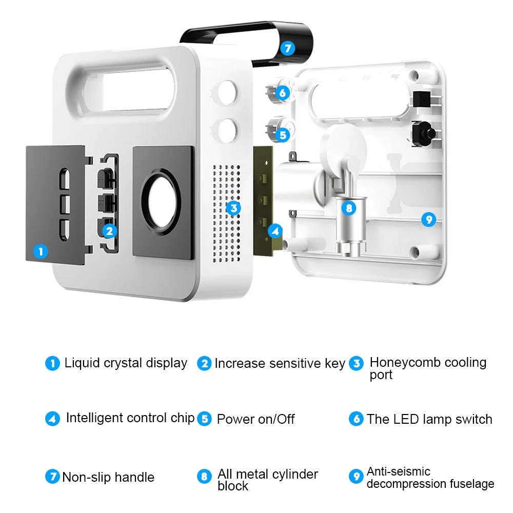 

New Car Air Compressor 12V Protable Electric Car Air Pump Mini Tire Inflator Auto Tyre Pumb High Pressure Tire Air Inflator Pump