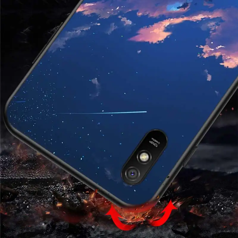 

Anime Art For Xiaomi Redmi K30 Ultra 10X 9C 9A 9 Prime GO K20 8A 8 7A 7 S2 6A 6 5 4X Pro 5G Black Phone Case